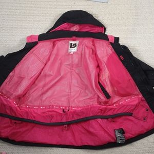 Burton Gortex Dry Ride XL black pink jacket